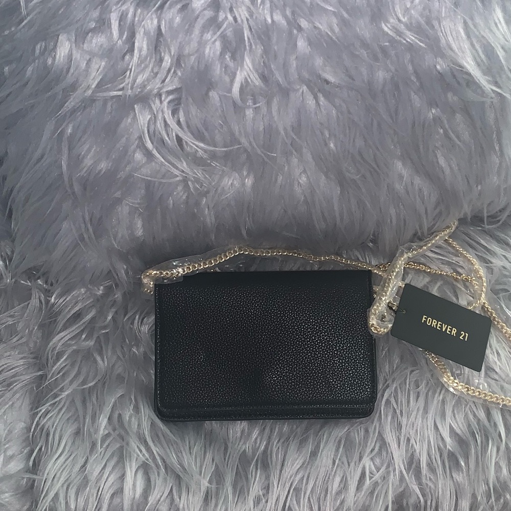 Black and gold clutch
